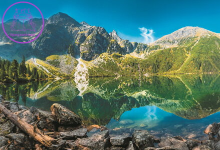 TREFL Puzzle Jezero Morskie Oko, Tatry 1500 dílků