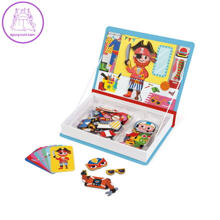 JANOD Magnetibook Oblékání - Chlapci