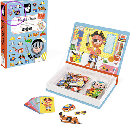 JANOD Magnetibook Oblékání - Chlapci