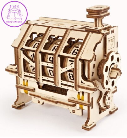 UGEARS 3D puzzle Počítadlo (pokladna) 157 dílků