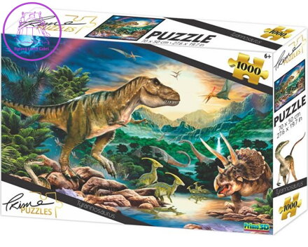 PRIME 3D Puzzle Tyranosaurus 1000 dílků
