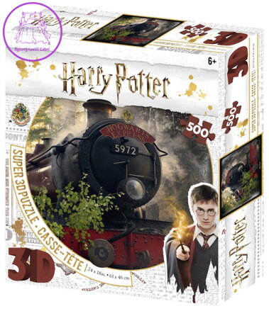 PRIME 3D Puzzle Harry Potter: Bradavický expres 3D 500 dílků