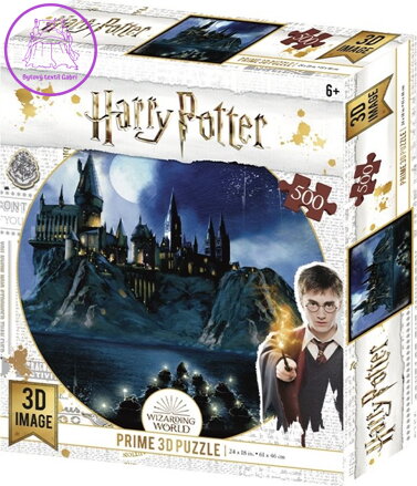 PRIME 3D Puzzle Harry Potter: Příjezd do Bradavic 3D 500 dílků