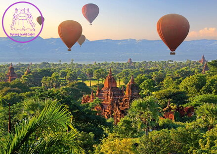SCHMIDT Puzzle Horkovzdušné balóny nad Mandalay 1000 dílků