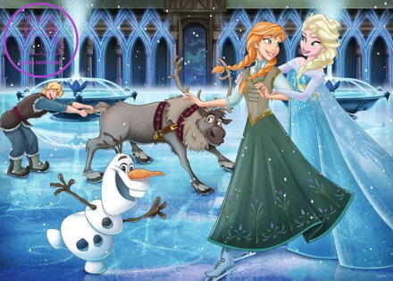 RAVENSBURGER Puzzle Ledové království 1000 dílků