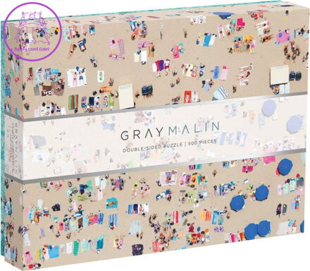 GALISON Oboustranné puzzle Gray Malin: Pláž 500 dílků