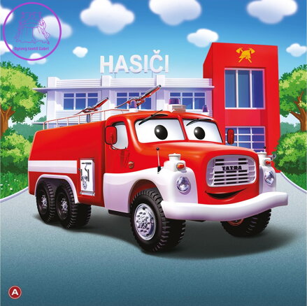 DINO Puzzle Tatra Auta: Hasiči 60 dílků