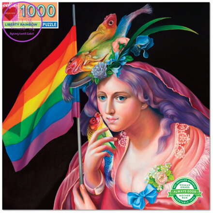 EEBOO Puzzle Duha svobody 1000 dílků