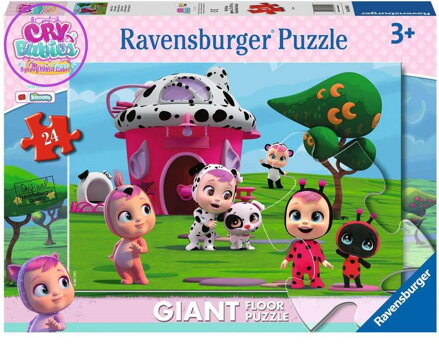 RAVENSBURGER Obrovské podlahové puzzle Cry Babies Magic Tears 24 dílků
