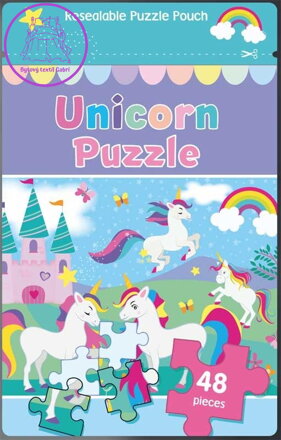 Puzzle Jednorožci 48 dílků