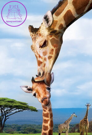 EUROGRAPHICS Puzzle Save Our Planet: Žirafy XL 250 dílků