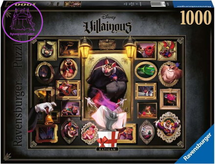 RAVENSBURGER Puzzle Disney Villainous: Ratigan 1000 dílků