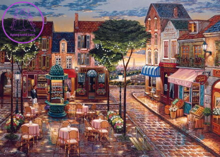 RAVENSBURGER Puzzle Dojmy z Paříže 1000 dílků