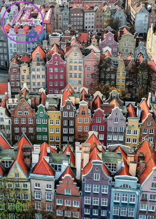 RAVENSBURGER Puzzle Gdaňsk, Polsko 1000 dílků