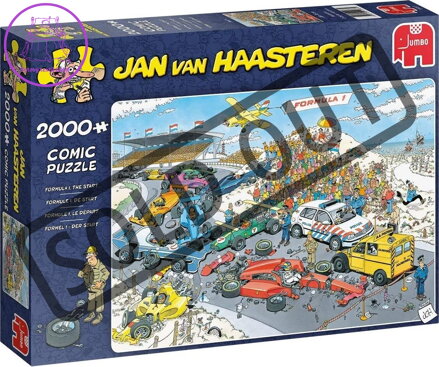 JUMBO Puzzle JvH Start Formule 1, 2000 dílků