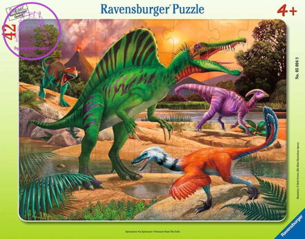 RAVENSBURGER Puzzle Dinosauři 42 dílků