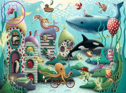 RAVENSBURGER Puzzle Mořské zázraky XXL 100 dílků