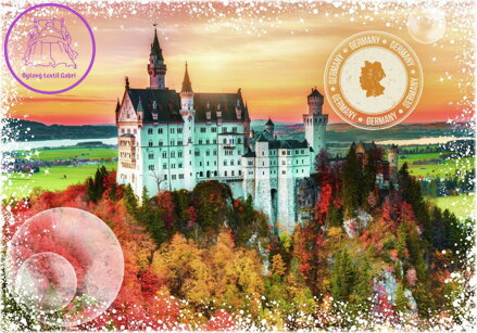 GRAFIKA Puzzle Cesta kolem světa: Německo 2000 dílků