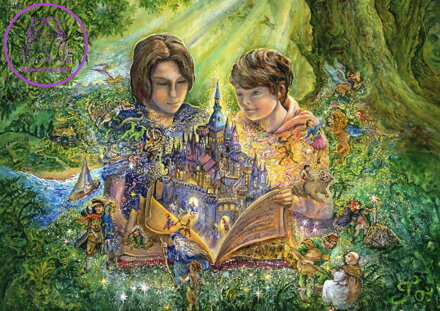 GRAFIKA Puzzle Kouzelná kniha pohádek 2000 dílků