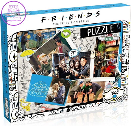WINNING MOVES Puzzle Přátelé: Koláž 1000 dílků