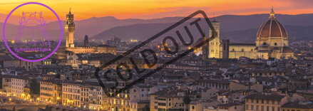DINO Panoramatické puzzle Zlatá Florencie 6000 dílků
