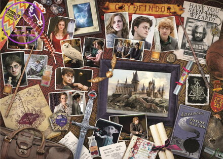 TREFL Puzzle Harry Potter: Vzpomínky na Bradavice 500 dílků