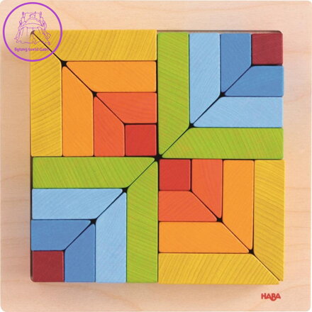 HABA Dřevěná mozaika Geomix