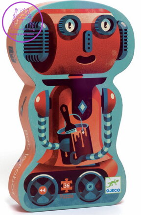 DJECO Puzzle Robot 36 dílků