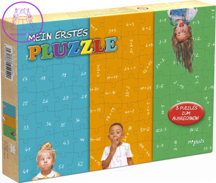 PULS ENTERTAINMENT PLUZZLE® Moje první matematické puzzle 3x56 dílků