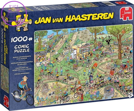JUMBO Puzzle JvH Světový šampionát v cyklokrosu 1000 dílků