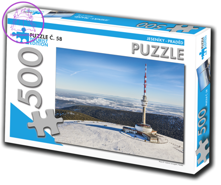 TOURIST EDITION Puzzle Jeseníky, Praděd 500 dílků (č.58)