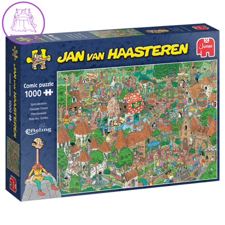 JUMBO Puzzle JvH Pohádkový les Efteling 1000 dílků