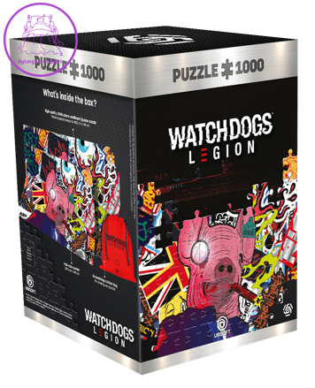 GOOD LOOT Puzzle Watch Dogs: Legion - Pig Mask 1000 dílků