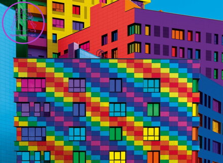 CLEMENTONI Puzzle ColorBoom: Squares 500 dílků