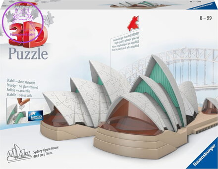 RAVENSBURGER 3D puzzle Budova Opery v Sydney 237 dílků