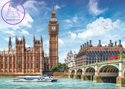 TREFL Puzzle Big Ben, Londýn, Anglie 2000 dílků