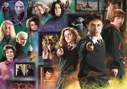 TREFL Puzzle Harry Potter: Kouzelnický svět 1000 dílků