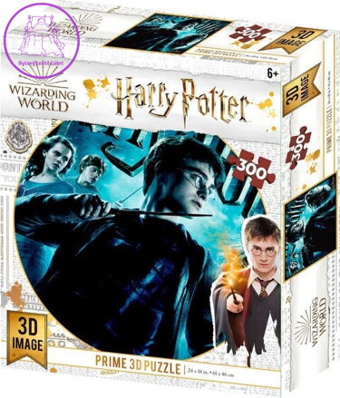 PRIME 3D Puzzle Harry Potter: Nebelvír 3D XL 300 dílků
