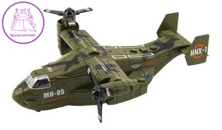 TEDDIES Vojenské letadlo MH-05 26cm
