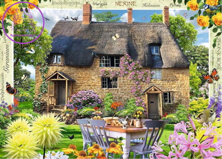 RAVENSBURGER Puzzle Pekařův domek 1000 dílků