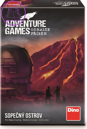 DINO Kooperativní hra Adventure Games: Sopečný ostrov