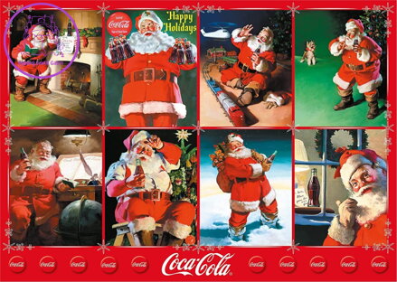 SCHMIDT Puzzle Coca Cola Santa Claus 1000 dílků