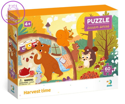 DODO Puzzle Roční období: Čas sklizně 60 dílků