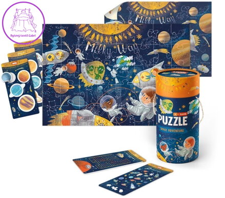 DODO Sada puzzle, her a doplňků Vesmírné dobrodružství