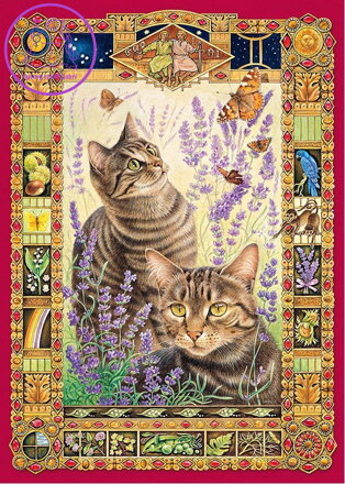 CHERRY PAZZI Puzzle Kočky 1000 dílků
