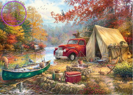 CHERRY PAZZI Puzzle Sdílej volnou přírodu 1000 dílků