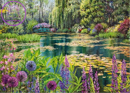 CHERRY PAZZI Puzzle Zahrada mých snů 1000 dílků