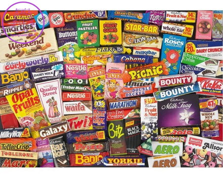 GIBSONS Puzzle Rok 1980: Sladké vzpomínky 1000 dílků