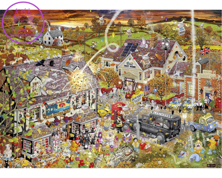 GIBSONS Puzzle Miluji podzim 1000 dílků