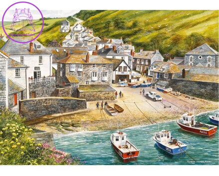 GIBSONS Puzzle Přístav Isaac, Cornwall 500 dílků